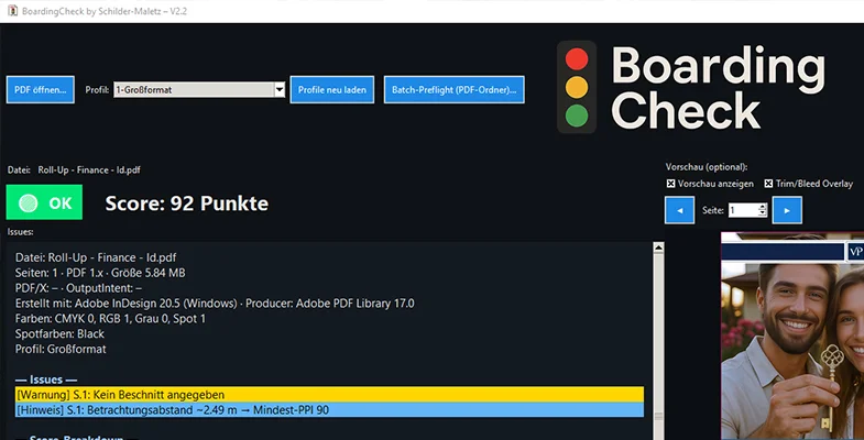 PDF-Prüftool PDF-Prüftool
